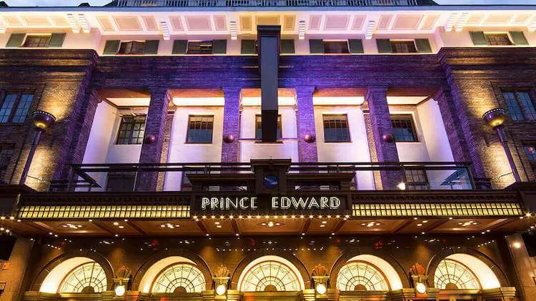 Prince Edward Theatre London